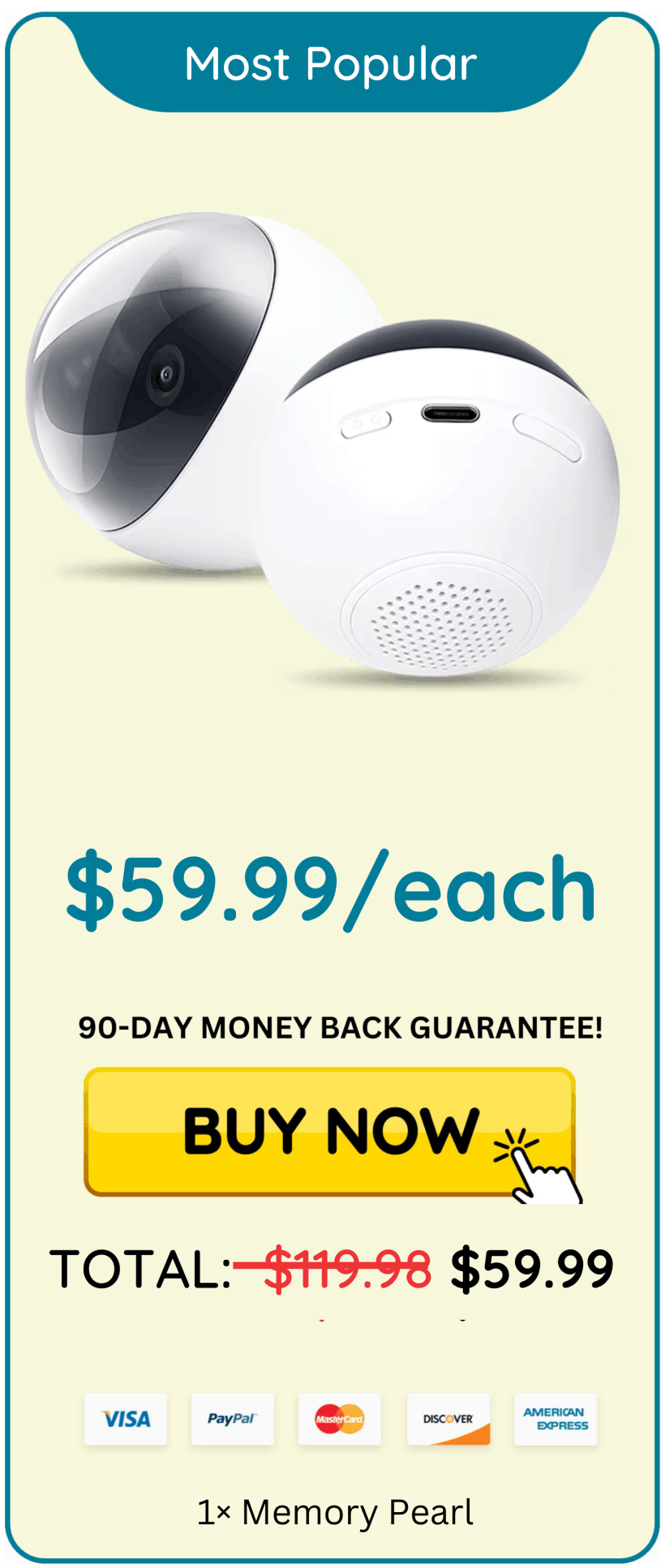 Memory Pearl  offer price 